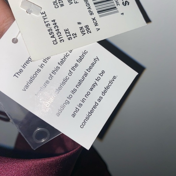 Bridesmaid dress Prom Dress DB - Wine color - Picture 8 of 9